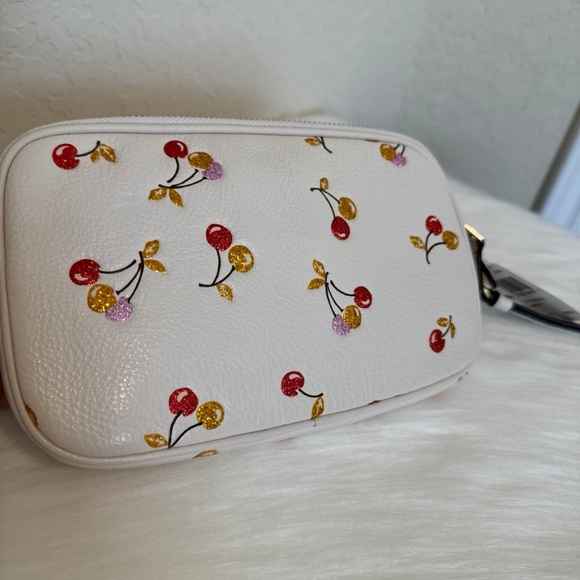 Coach Sadie Crossbody Clutch With Cherry Print - Picture 12 of 12